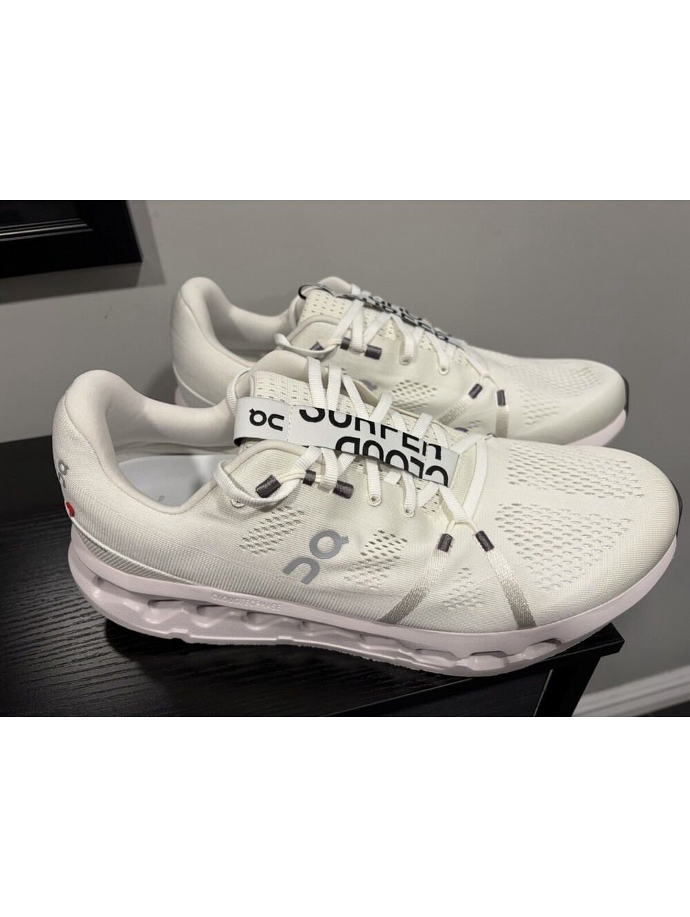 On Cloudsurfer 2 Men’s Running Sneakers Size 14 White Black